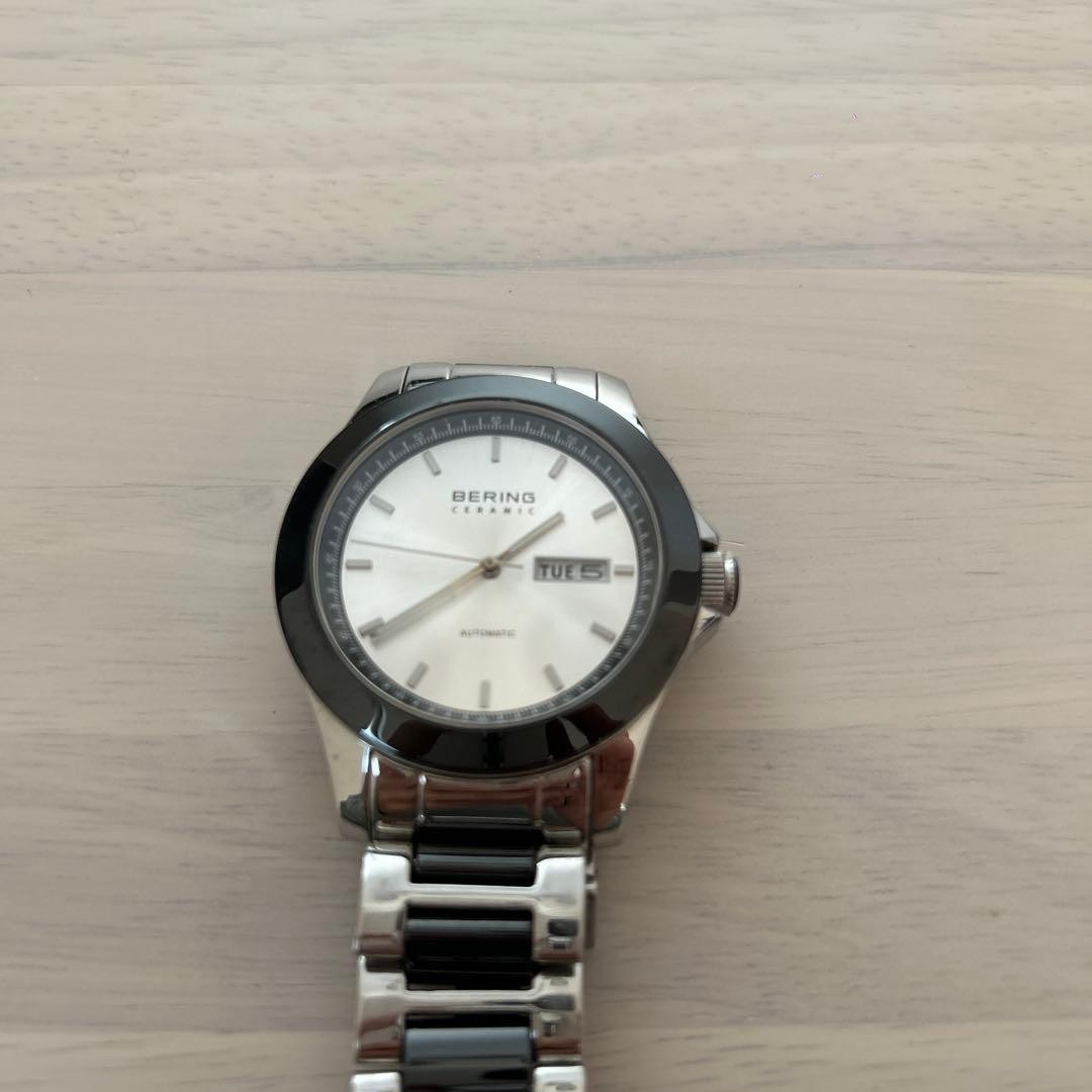 BERING Automatic Watch Ceramic Bracelet  Black Si… - image 2