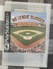 Big League Slugger Baseball (Sony PlayStation 1, 2003)- Tested 