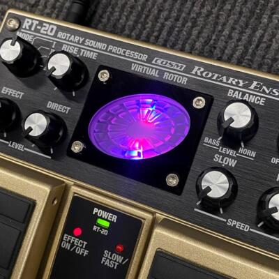 Boss RT-20 Rotary Ensemble Rotary Sound Proscessor Effects Pedal