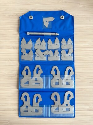 Accusize Industrial Tools 3602-5021 Radius 25-teiliges Messgerät-Set