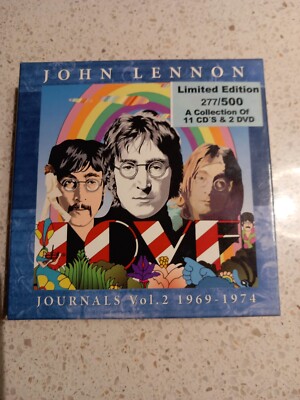 Rare Box Set John Lennon - Journals Vol.2 1969-1974