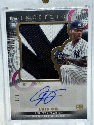 2022 Topps Inception Luis Gil Auto 1/1 - Picture 1 of 2