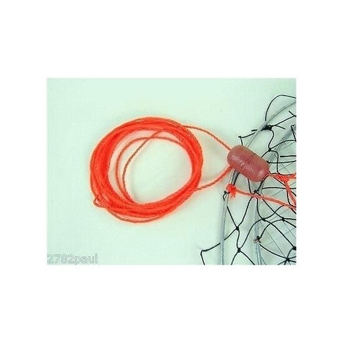4 X New Wilson Ready Rigged Wire Bottom Marron Nets-2 Rings With Float And Rope - Picture 5 of 6