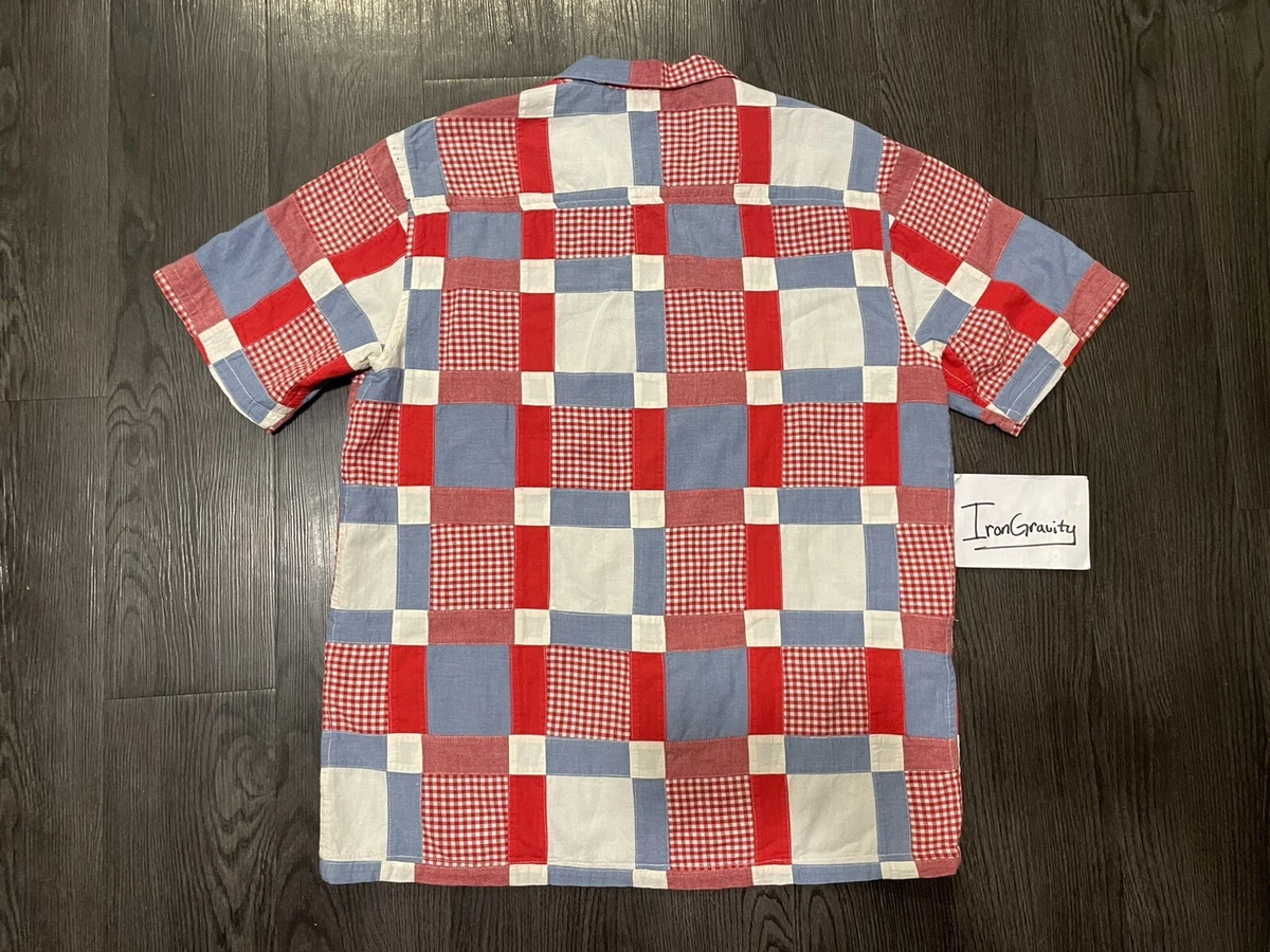Aime Leon Dore ALD Patchwork Leisure Shirt Size Large L