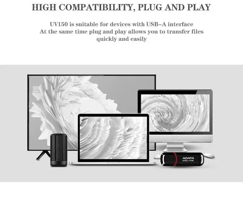 ADATA Authentique Clé USB 32Go Flash Drive 3.2 Gen 1, Compatible MultiAppareils - Photo 3/4