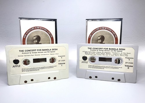 George Harrison CONCERT FOR BANGLADESH Cassettes ZT31231/2 **1ST ISSUE 1972** - Picture 6 of 16
