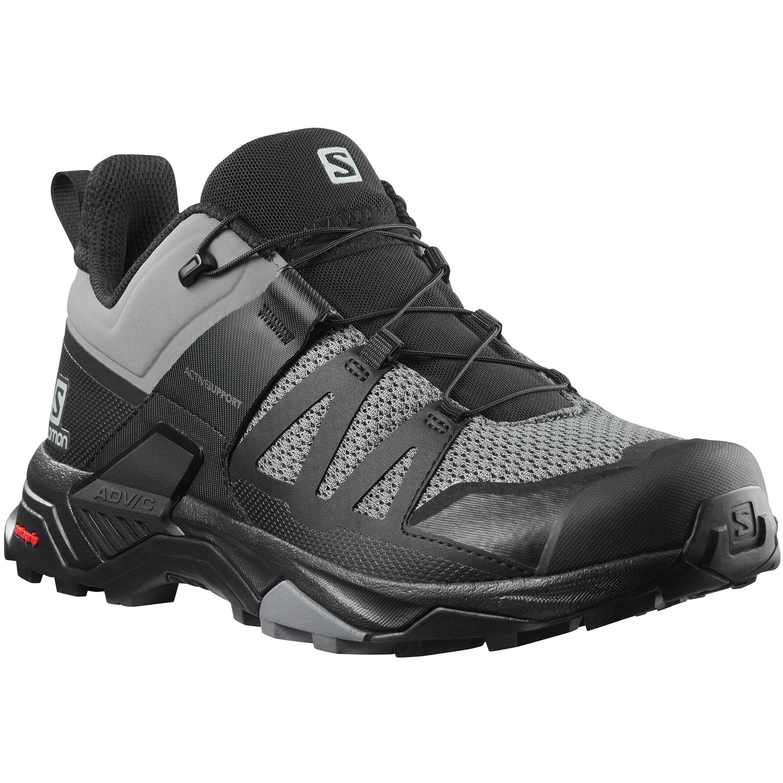 Salomon X Ultra 4 413856 Sneakers Uomo Silenziose Tonalità Nero Scarpe da Escursionismo Basse