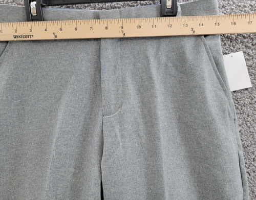 Nautica Pindot Front Crease Suit Pants Big Boys 20 Gray Hook & Eye Zip Closure~ - Picture 5 of 17