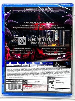 Bloodstained Ritual of the Night - PS4 - Brand New | Factory
