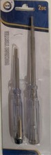 Voltage Tester 2 X Electrical Mains Voltage Tester Flat Insulated Screwdriver