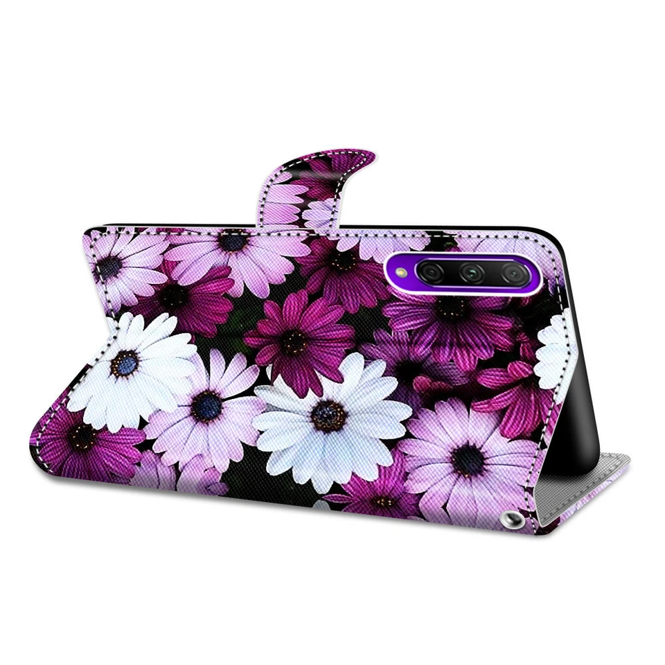 Hot Wallet Case For Various Phone Magnetic Leather Flip Stand Cover Back Holder - Image 3 of 4