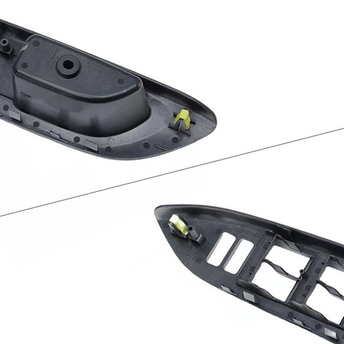 MASTER POWER WINDOW SWITCH BEZEL TRIM SILVER FOR 2007 - 10 TOYOTA YARIS 4D SEDAN - Picture 11 of 12