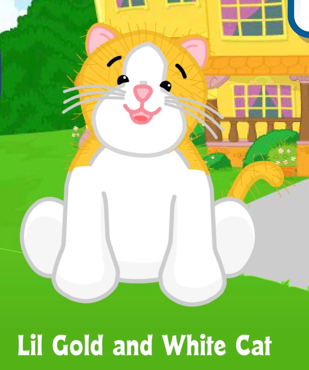 Webkinz gold and sales white cat