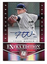 TYLER WAGNER   2012 Donruss Elite Extra Edition #181  1st RC Auto SN 41/690