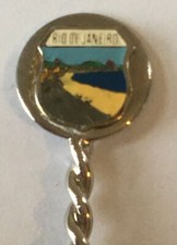 Rio De Janeiro Vintage Souvenir Spoon Collectible