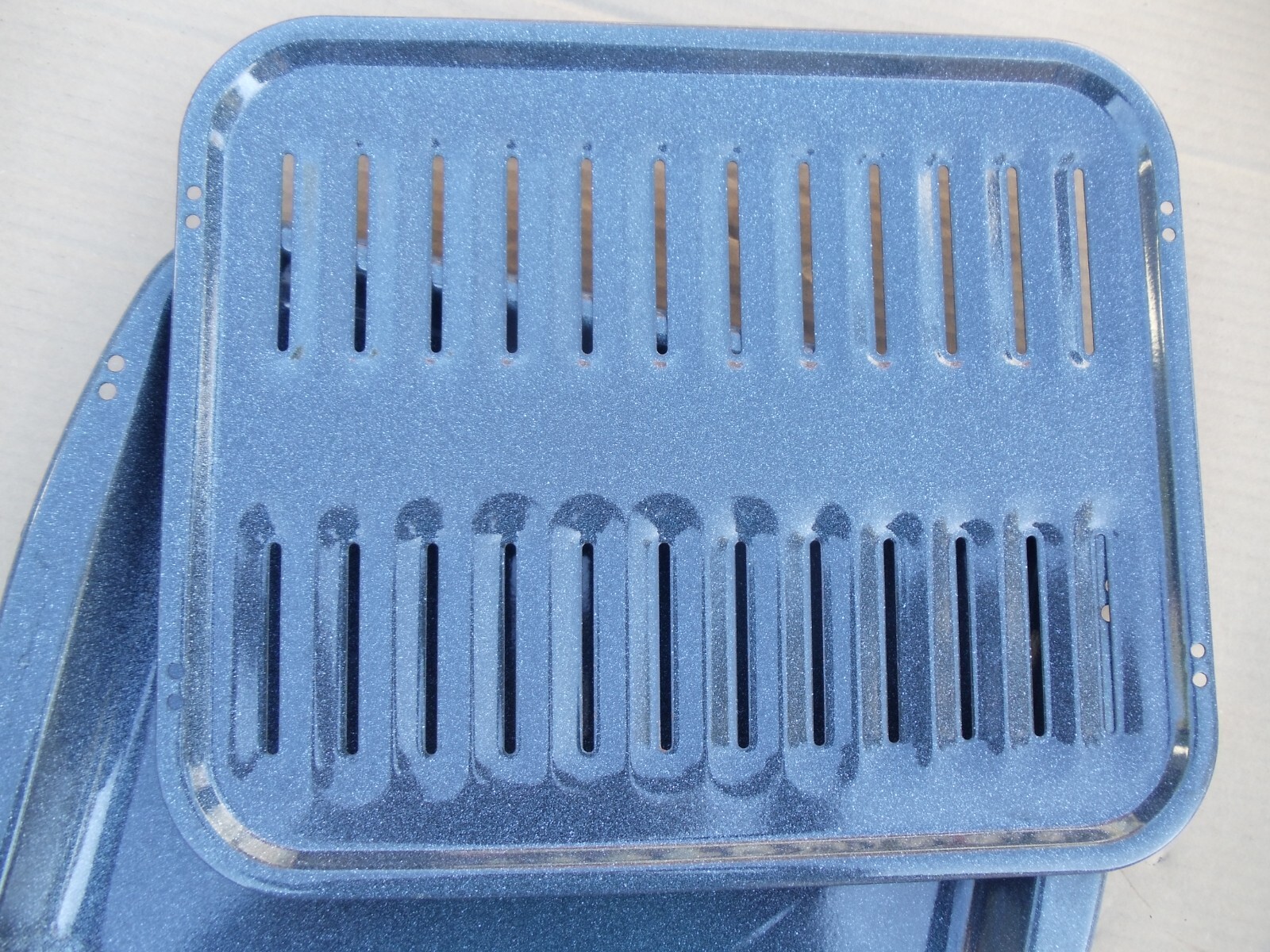 GE Broiler Pan for GE Range/Stove/Ovens 16 1/2 " X 12 1/2 " USED eBay