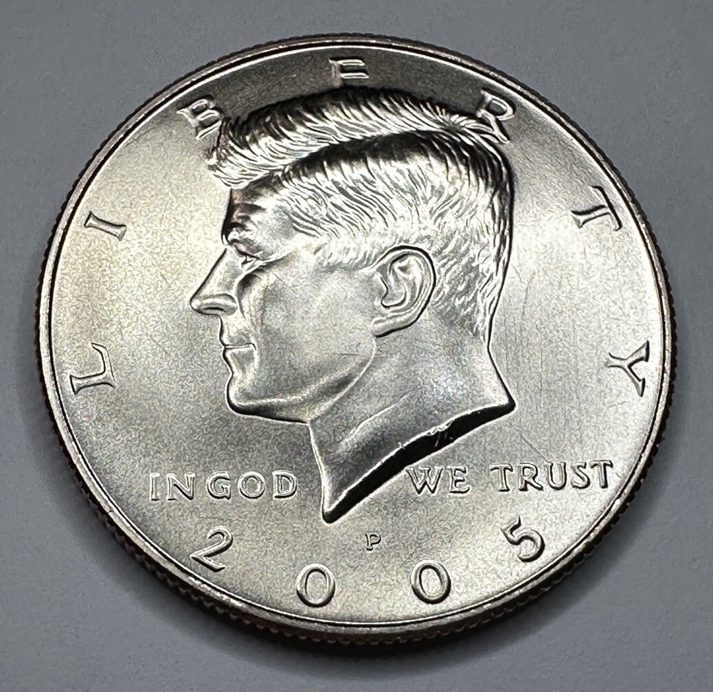 2005-P Kennedy Half Dollar 50cent Piece Coin from US Mint Set