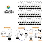 Boot Hangers for Closet, 100 Pack Hanging Clips Hook Clothes Pins for Laundry...