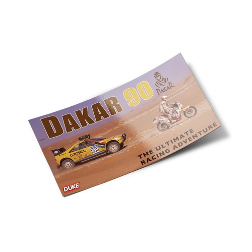 Pin's Paris Dakar 1991 Victoire Yamaha 2 motos bleues - Collection