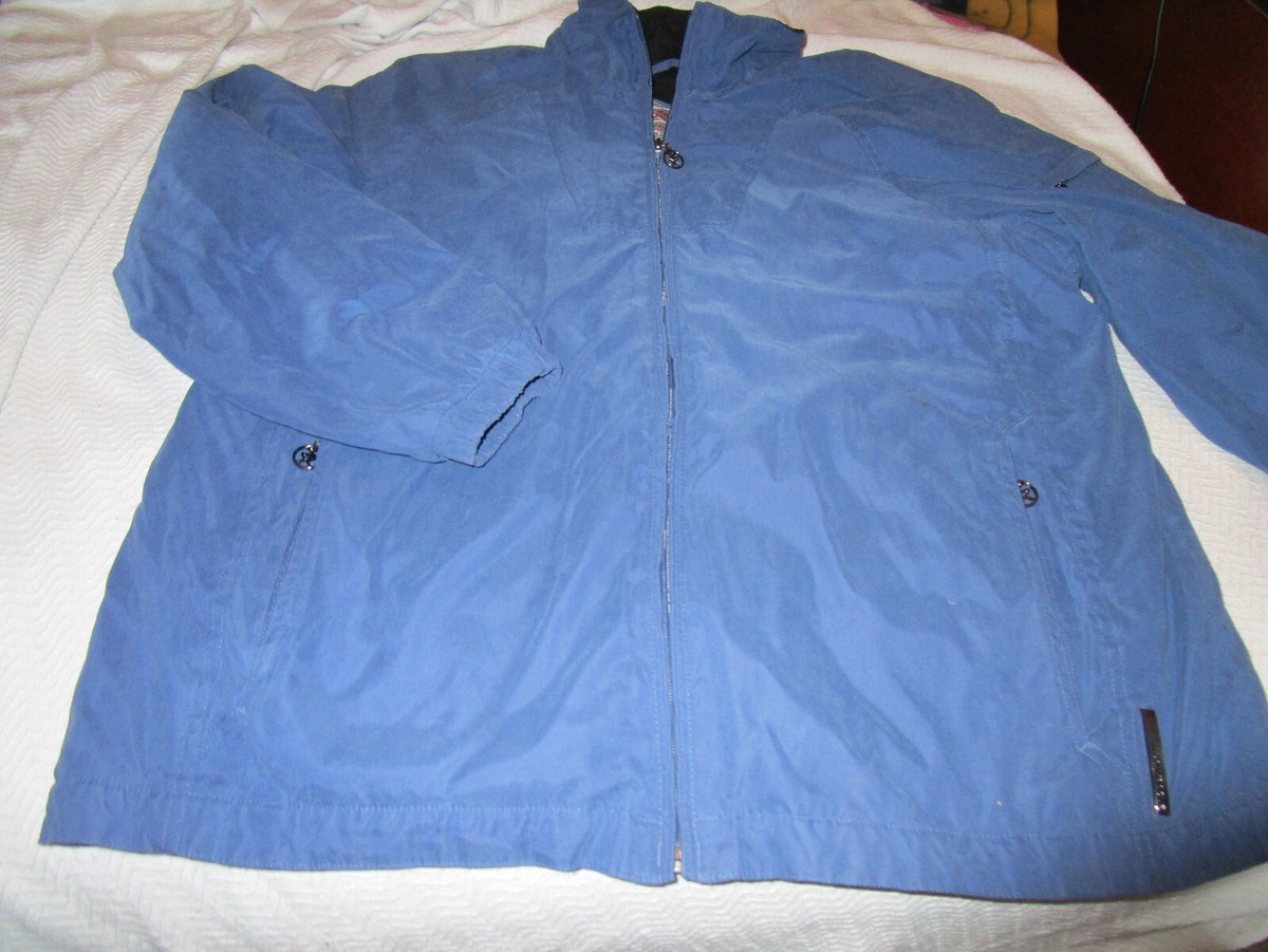 NEW ZERO XPOSURE MENS MIDWEIGHT ZIP FRONT JACKET BLUE XL | eBay