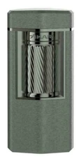 XIKAR MERIDIAN TRIPLE SOFT FLAME CIGAR LIGHTER GUNMETAL $150 MSRP NEW