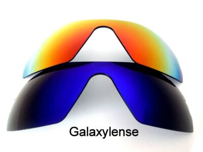 Galaxy Ersatzlinsen Für Oakley Radar Path Blau & Rot Polarisiert 2 Paare