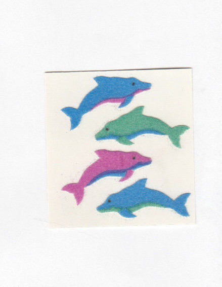 Vintage Sandylion Fuzzy Frog Dolphin Seal Manatee Platypus