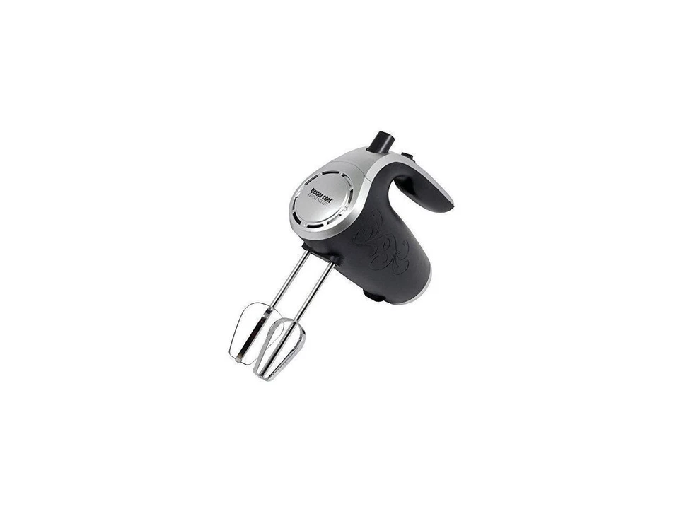 Better Chef IM-814B 5 Speed 150 Watt Hand Mixer with Silver Accents, Black - Image 2 of 4