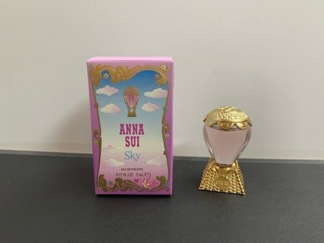 ANNA SUI Sky EDT 5ml oz Splash Minaiture *NEW IN BOX*