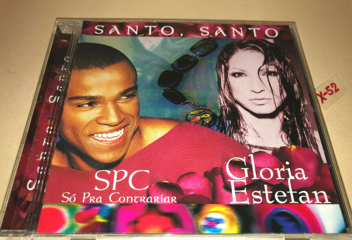 CD Gloria Estefan / SPC (Só Pra Contrariar) - Santo Santo - CD Singl