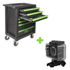 JBM CARRELLO ATTREZZI 53904 COMPLETO  CON  172 UTENSILI+ CAMERA SPORTIVA OMAGGIO