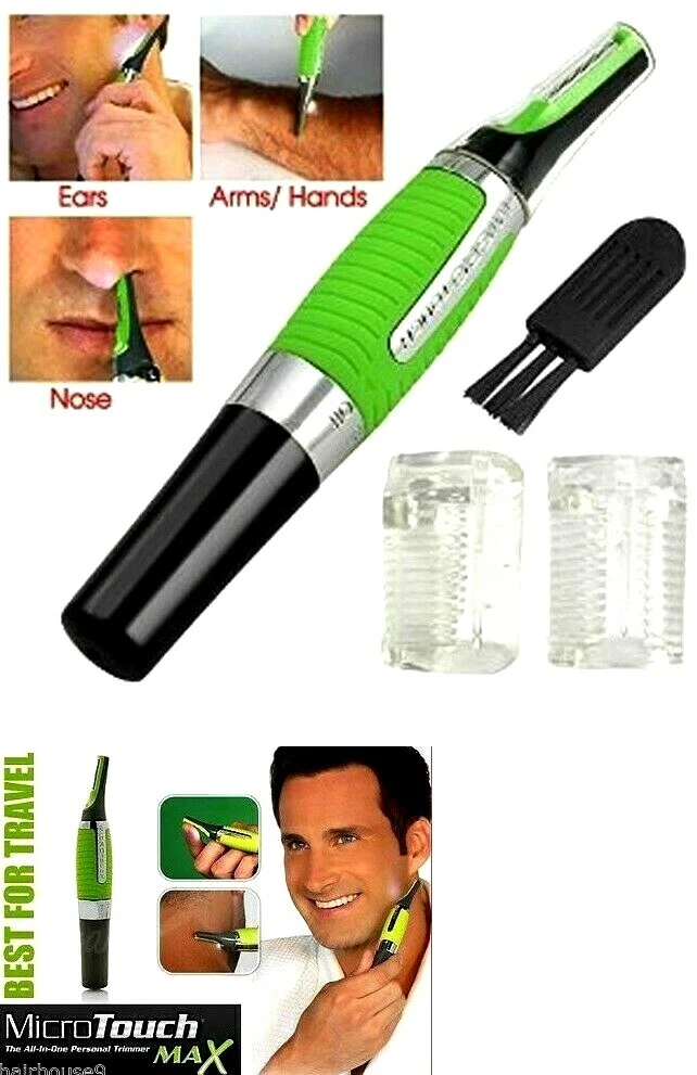 Nose Hair Trimmer Vibrissa Shaving Device Trimmer Multi function Led Hair Ear uk