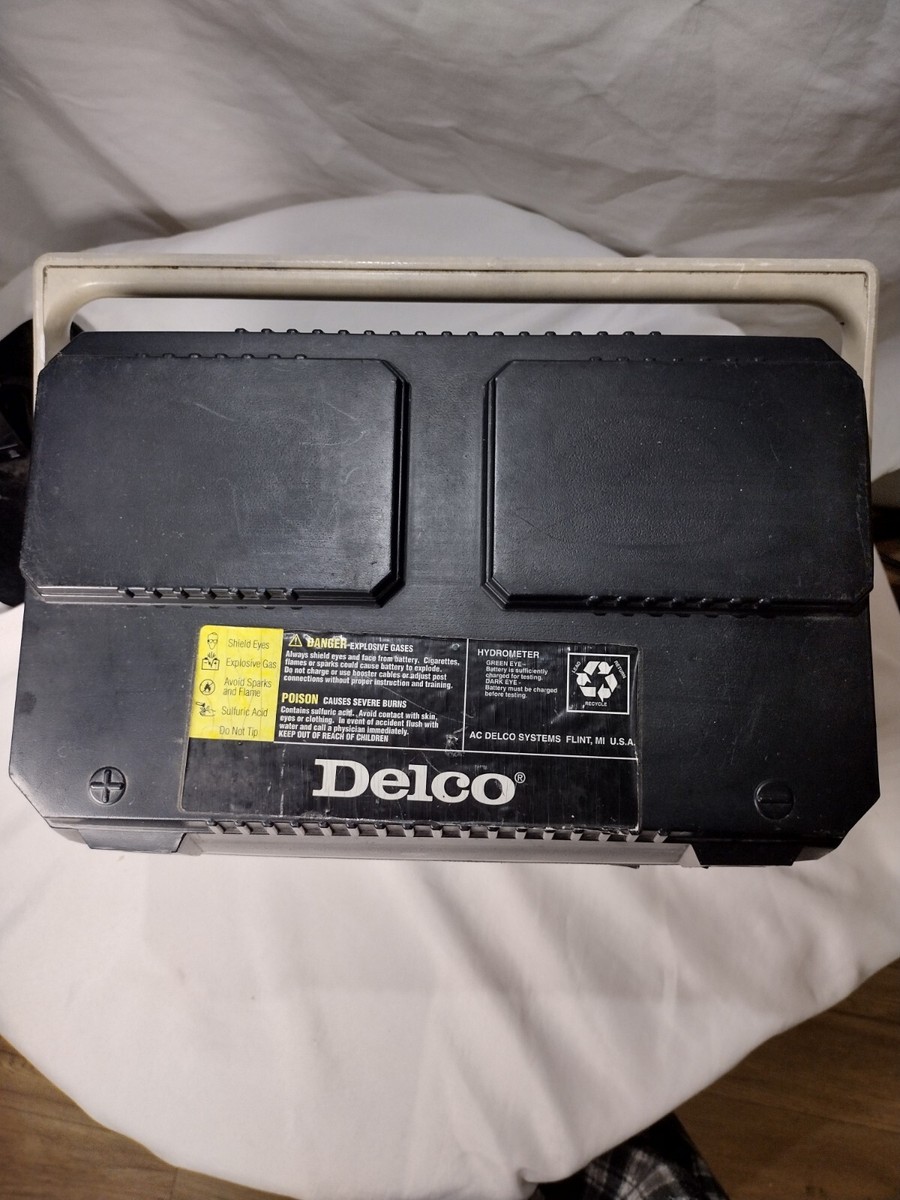 激レア‼️ACDelco Freedom Battery時計‼️ Delco Battery Cooler Vintage | eBay