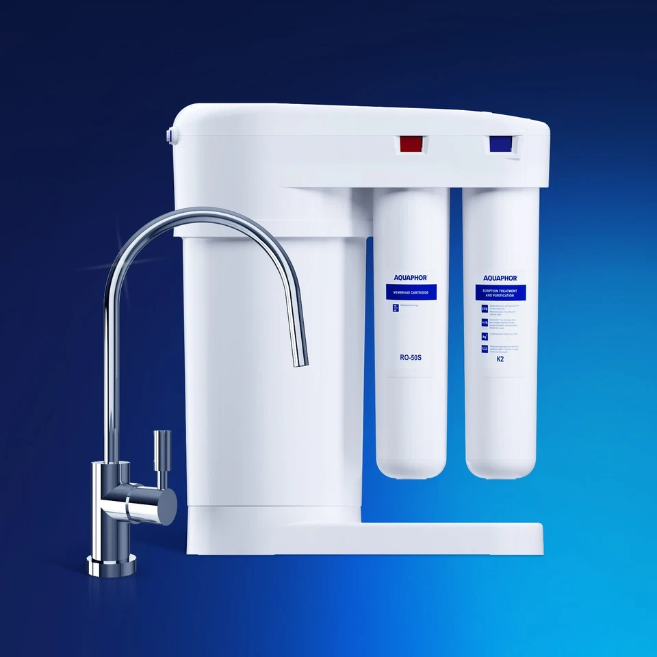 Reverse osmosis water filter system Aquaphor RO-101S - Image 2 of 4