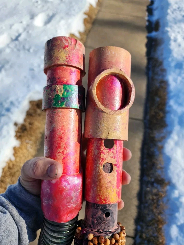 Flauta de manguera única en su clase - estilo nativo americano - micrófono de reverberación incorporado  Foto 4 de 4