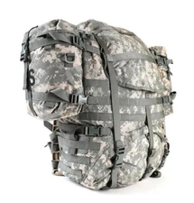 USGI MOLLE II ACU UCP Large Rucksack Complete Assembly w/Sustainment Pouches VGC