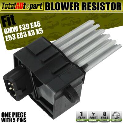 HVAC Blower Motor Resistor / Final Stage For BMW 3/5/X3/X5 Series (1994-2010) – 64116923204