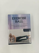 Inflatable Exercise Yoga Fitness Ball Inflates to 14" New 