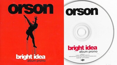 ORSON - bright idea  -  10 tracks  promo CD