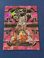 Kalani Brown 2024 Panini Select WNBA Pink Ice Prizm #10 Dallas Wings