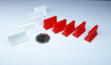 Temporary / construction / Road / pedestrian Barriers - 1:50 scale - pack of 10 