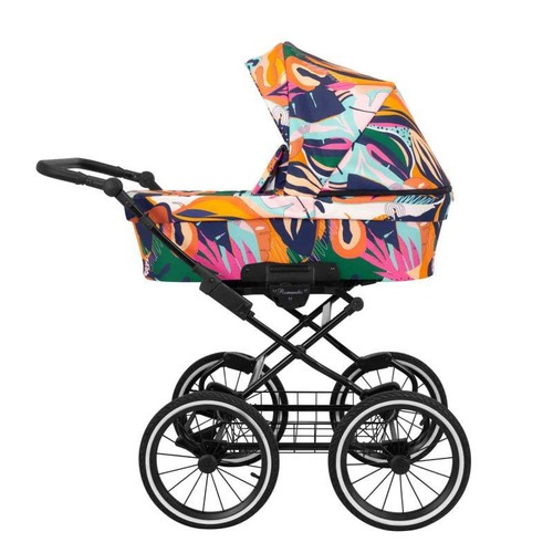 KUNERT ROMANTIC RETRO PRAM 2in1 3in1 CARRYCOT + PUSHCHAIR + CAR SEAT + ISOFIX - Picture 11 of 76