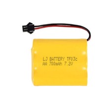 1Pcs 7.2V 700mAh Nicd AA rechargeable Battery SM Plug For Rc toys Car Boat Tanks