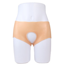 Silicone Short Pants Plump Butt Underwear Hip Up For Transgender Crossdresser