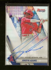 2019 Bowman's Best Best of 2019 Autographs Refractor Jordyn Adams  Auto
