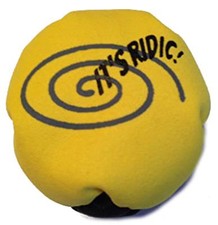 2 Panel Pellet filled Hacky Sack footbag "RECORD Pop"