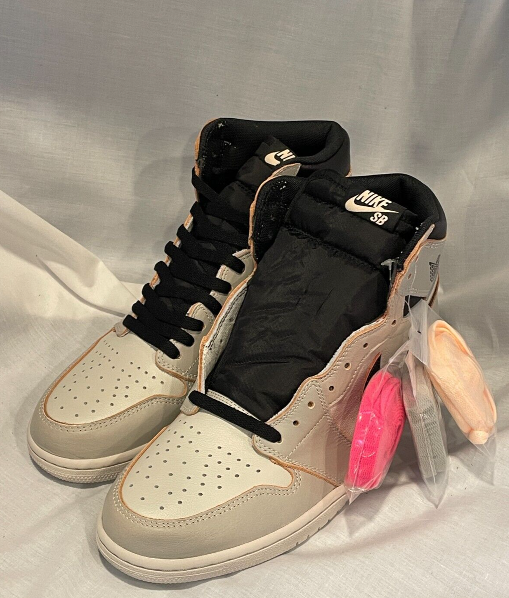 jordan 1 light bone crimson tint