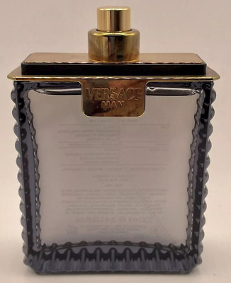 VERSACE MAN EAU DE TOILETTE 3.4 oz/100 ml SPRAY NIB DISCONTINUED NO BOX