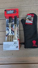 New Weber Premium Tool Set Stainless Steel Sp...