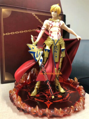 Fate Grand Order Fgo Archer Gilgamesh Figure 10'' Collectible Statue Ornament New